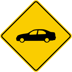 Driving School Warning Sign